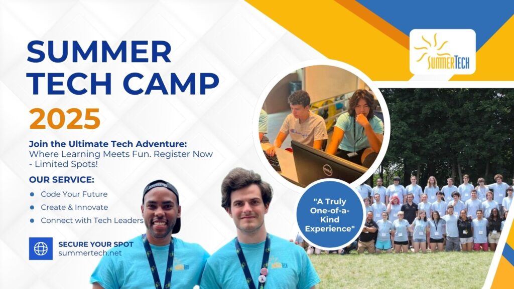 for summer teen activities, we suggest joining a tech-oriented summer camp.